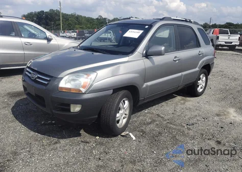 2008 Kia Sportage Ex V6 from USA, damaged, VIN KNDJF723487541218